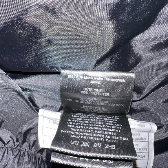 686 Men's Hydra Thermagraph Jacket - Goblin Blue Colorblock - Picture 7 of 8